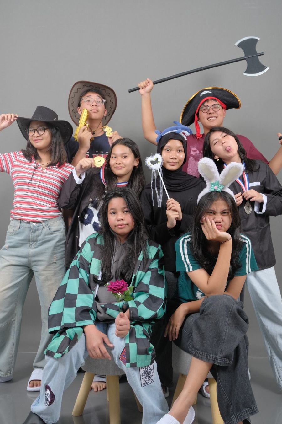 Foto squad di self photo studio Pictify Medan